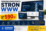 Strona WWW od 590 zł + projekt wstępny GRATIS